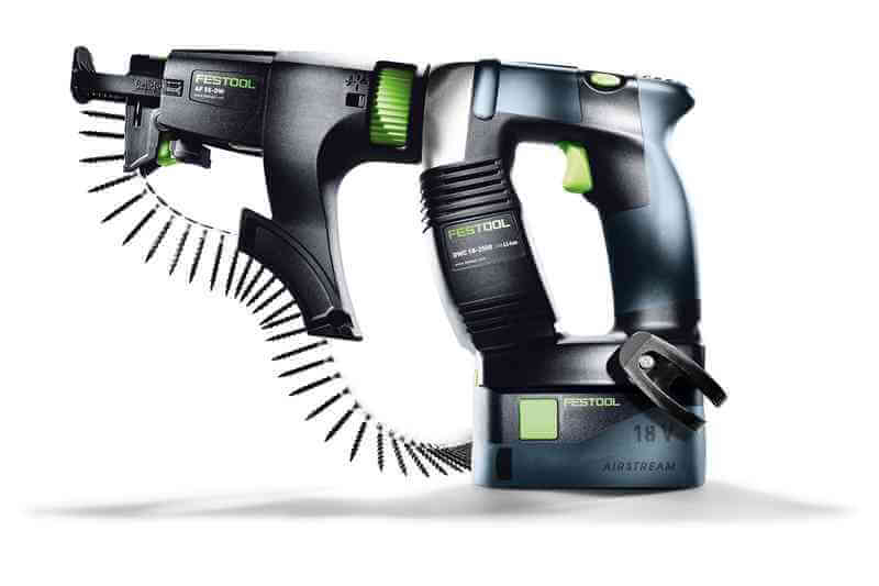 Шуруповерт для гипрока Festool DWC 18-2500 Li 5,2-Plus (574743) [18В, 2x5,2 Ач, кейс]