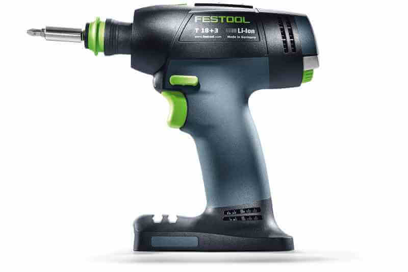 Шуруповерт Festool T 18+3-Basic (576448) [18В, без акб и з/у, кейс]