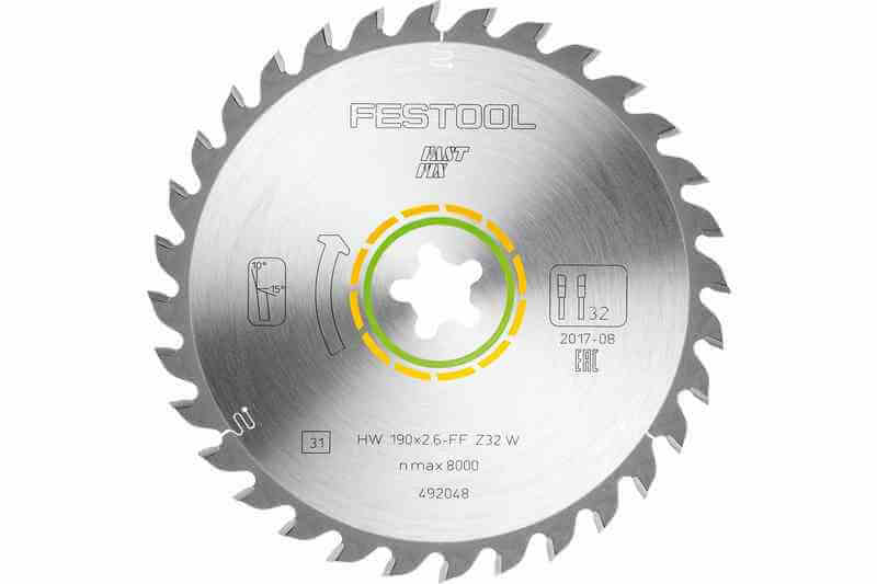 Диск пильный универсальный FESTOOL 190xFFx32T (492048)