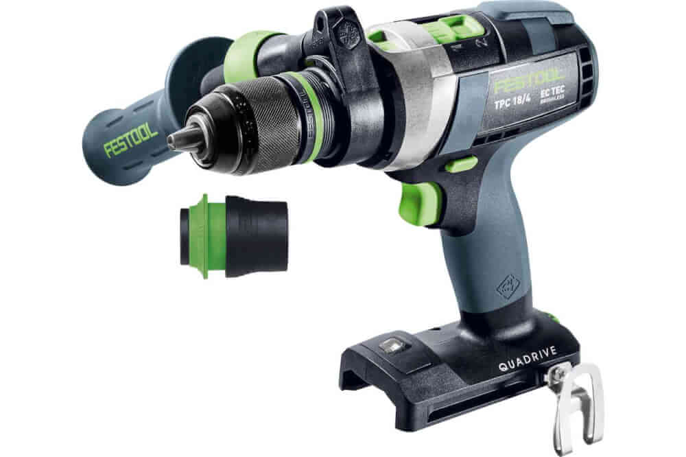 Шуруповерт ударный Festool TPC 18/4 I-Basic (575604) [18В, без акб и з/у, кейс]