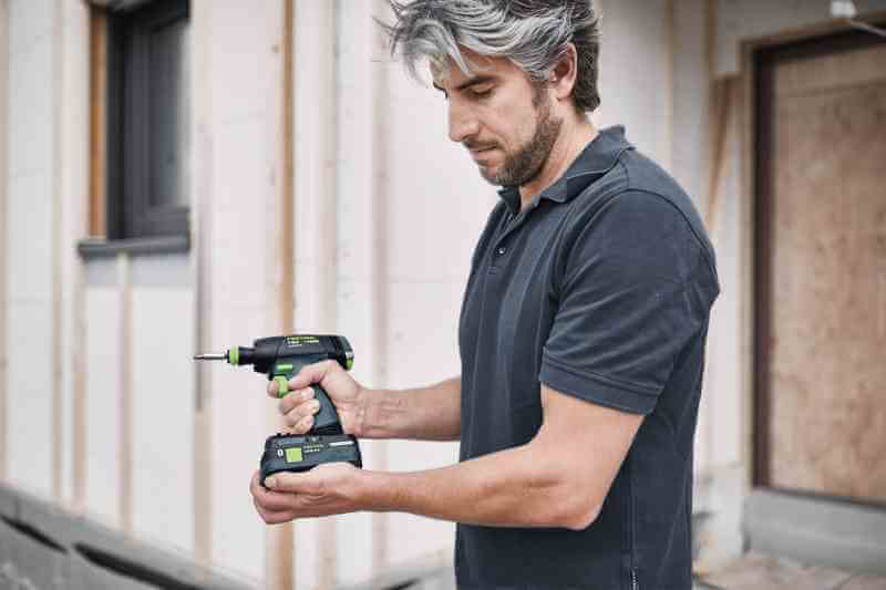 Шуруповерт Festool T 18+3 HPC4,0 I-Plus (576446) [18В, 2x4,0 Ач, кейс]