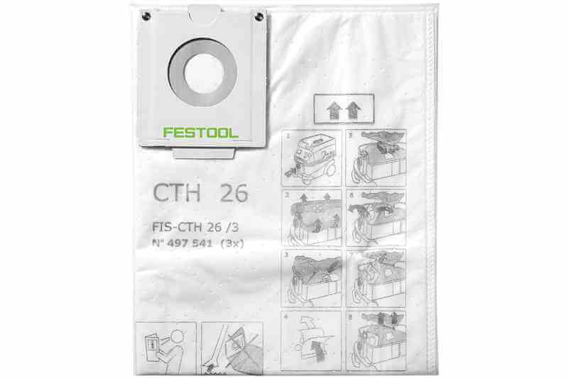 Мешки для пылесоса FESTOOL FIS-CTH 48/3 (497542), 3шт.