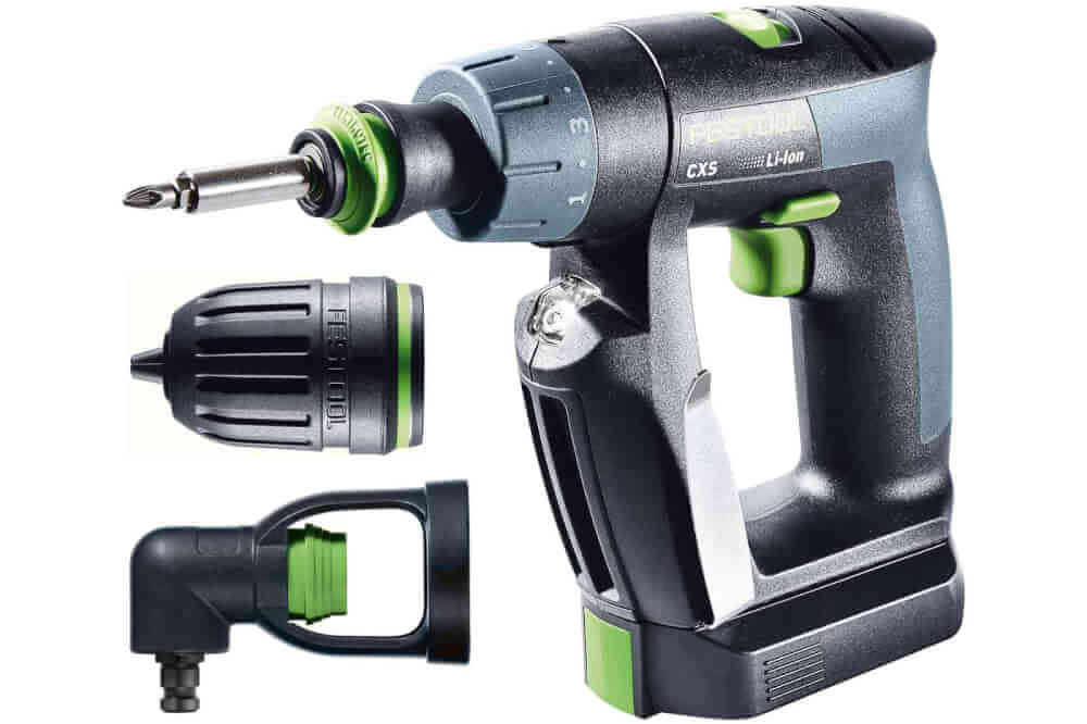 Шуруповерт Festool CXS Li 2,6-Set (564532) [10.8В, 2x2,6 Ач, кейс, насадки 2 шт]