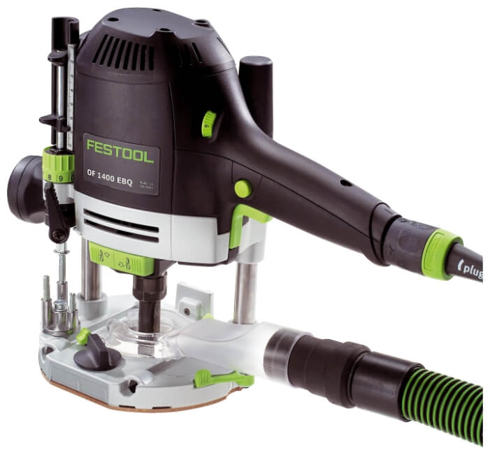 Фрезер FESTOOL OF 1400 EBQ-Plus +оснастка (574341)