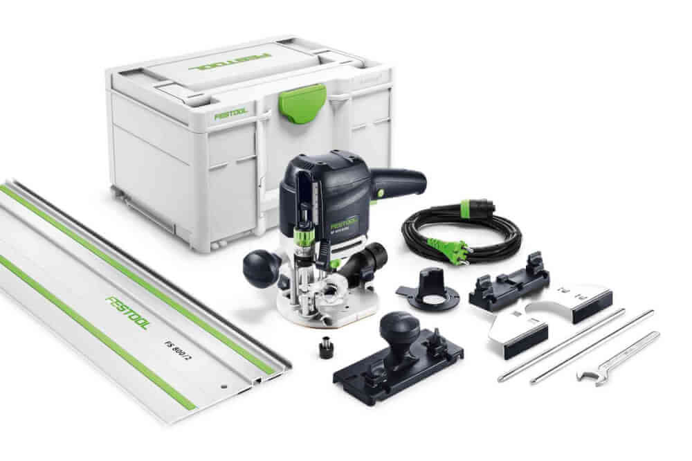 Фрезер FESTOOL OF 1010 REBQ-Set +шина (577168)