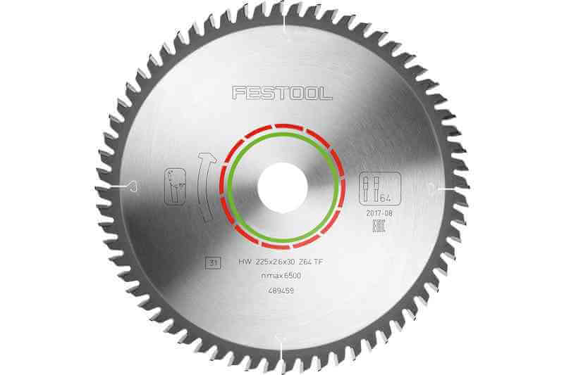 Диск пильный специальный FESTOOL 225x30x64T (489459)