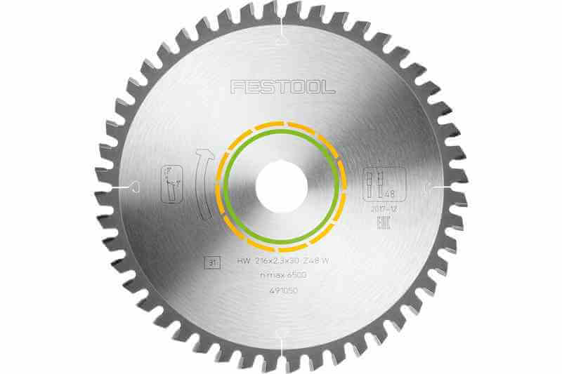 Диск пильный по дереву FESTOOL 216х30x48T (491050)