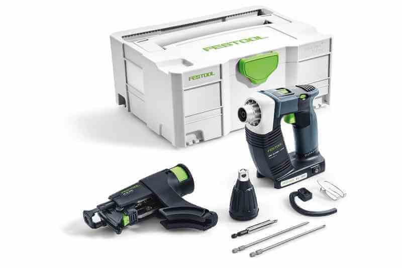 Шуруповерт для гипрока Festool DWC 18-2500 Li-Basic (574742) [18В, без акб и з/у, кейс]