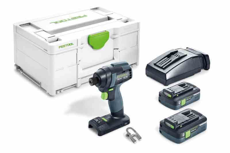 Шуруповерт ударный Festool TID 18 HPC4,0 I-Plus (576482) [18В, 2x4,0 Ач, кейс]