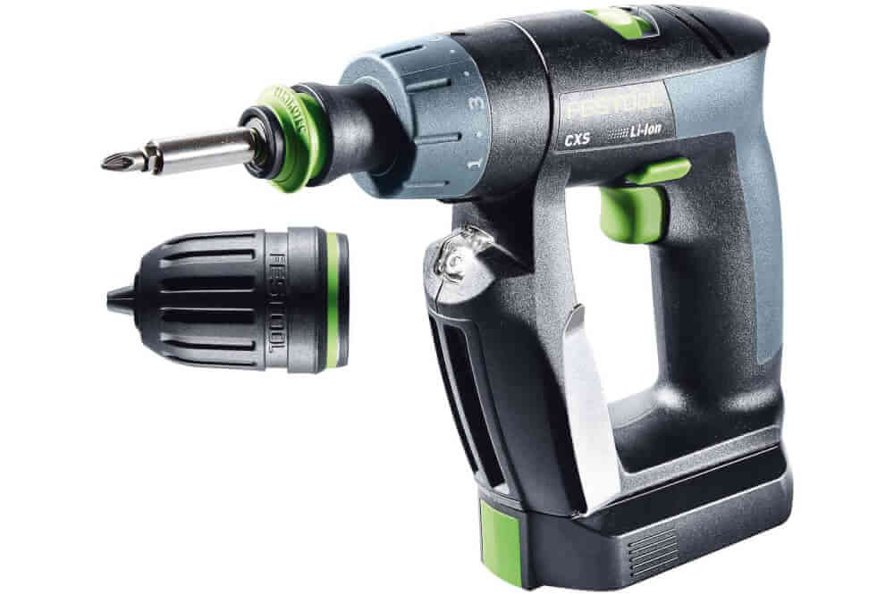 Шуруповерт Festool CXS 2,6 Plus (576092) [10.8В, 2x2,6 Ач, кейс]