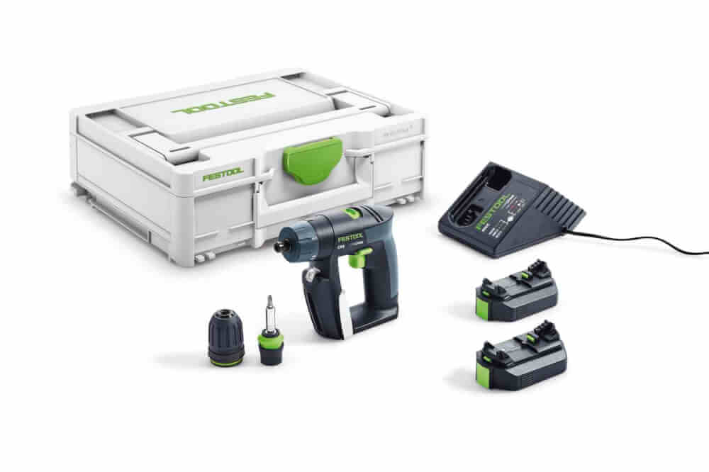 Шуруповерт Festool CXS 2,6 Plus (576092) [10.8В, 2x2,6 Ач, кейс]
